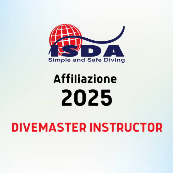 6_Affiliazione 2025 DIVEMASTER INSTRUCTOR ISDA