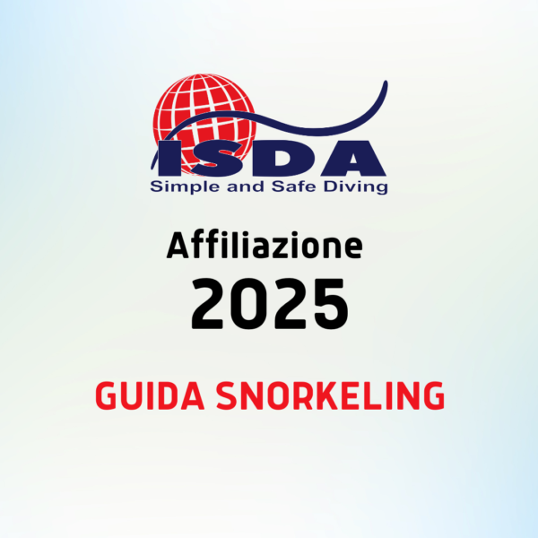 Affiliazione Annuale Guida Snorkeling ISDA 2025-