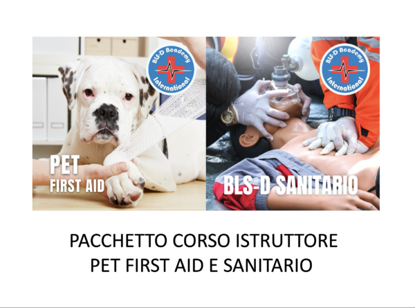 PACCHETTO ISTR PET E BLSD SANITARIO IN 5 RATE (rata 3)